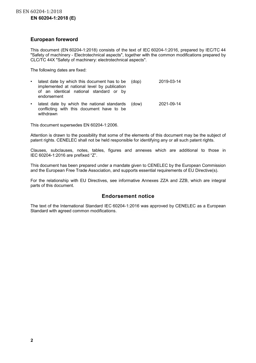 BS EN 60204-1:2018 pdf