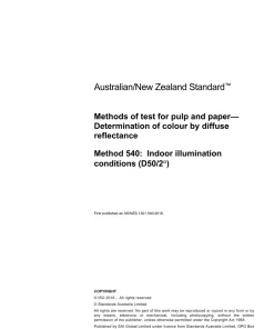 AS/NZS 1301.540:2016 pdf