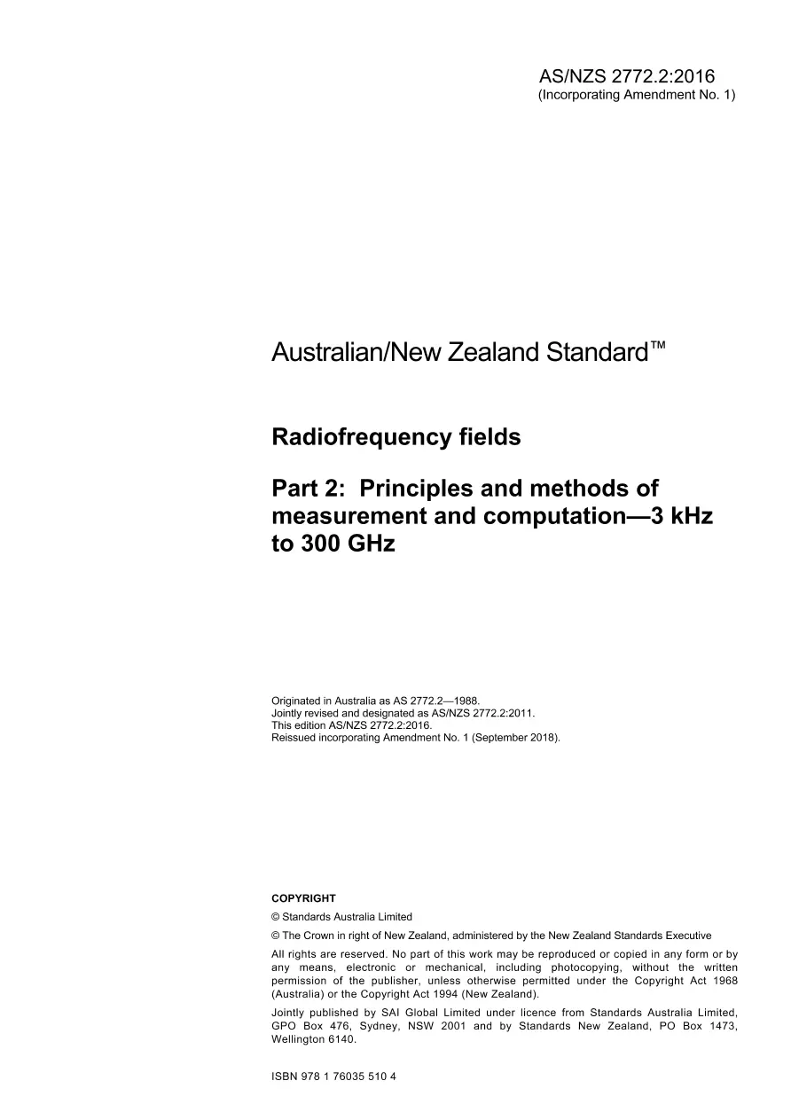 AS/NZS 2772.2:2016 pdf