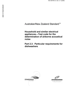 AS/NZS 60704.2.3:2009 pdf