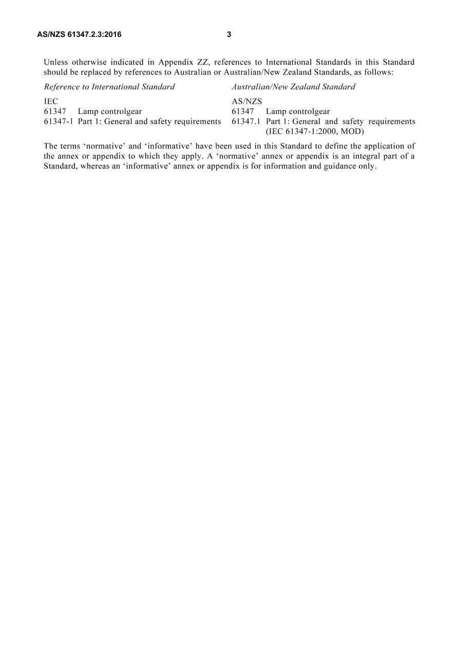 AS/NZS 61347.2.3:2016 pdf
