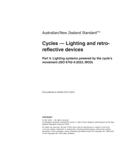 AS/NZS 6742.4:2024 pdf