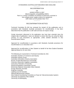 AS/NZS 61000.3.4:2007 pdf
