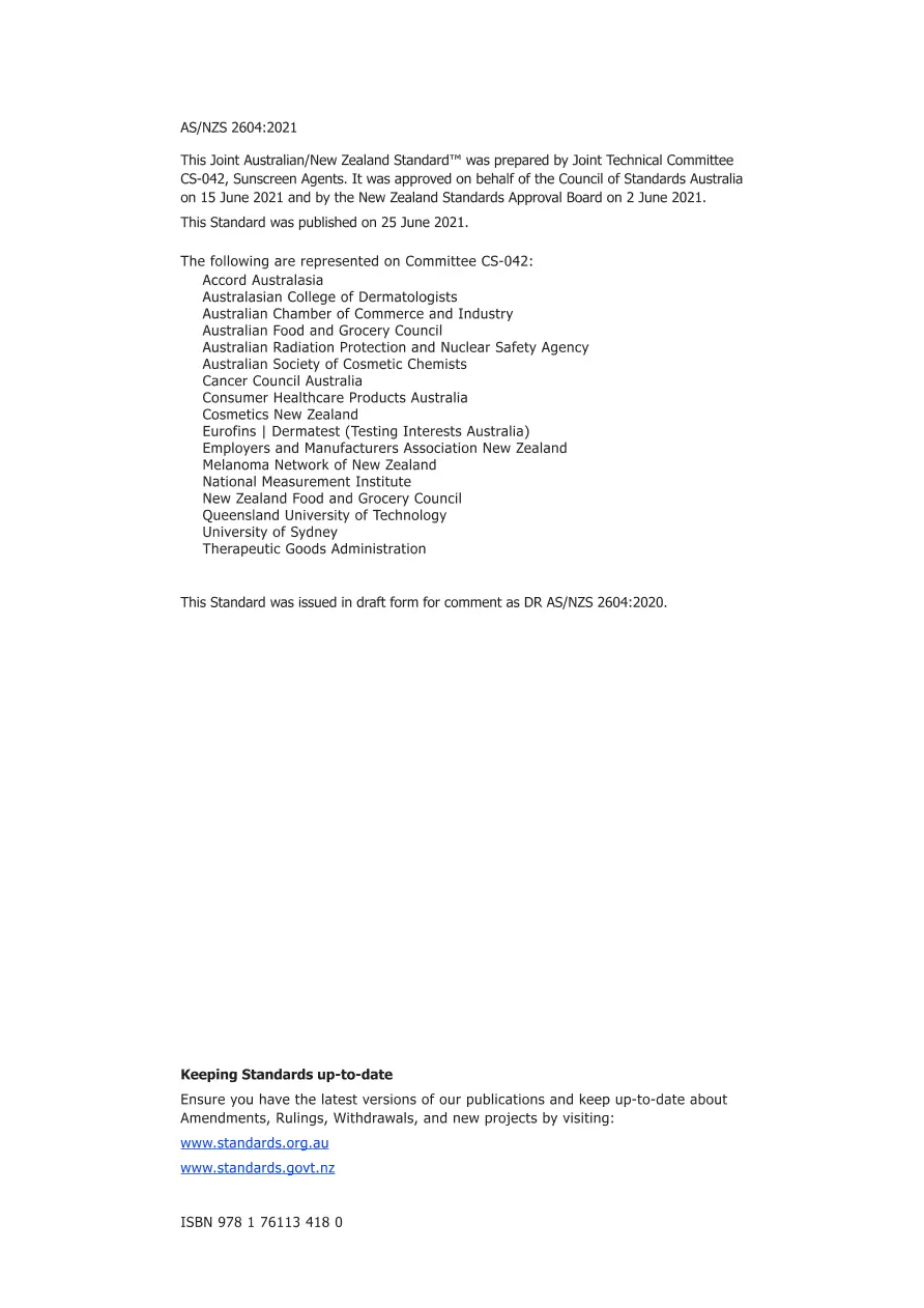 AS/NZS 2604:2021 pdf