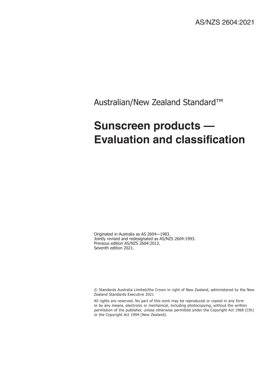AS/NZS 2604:2021 pdf