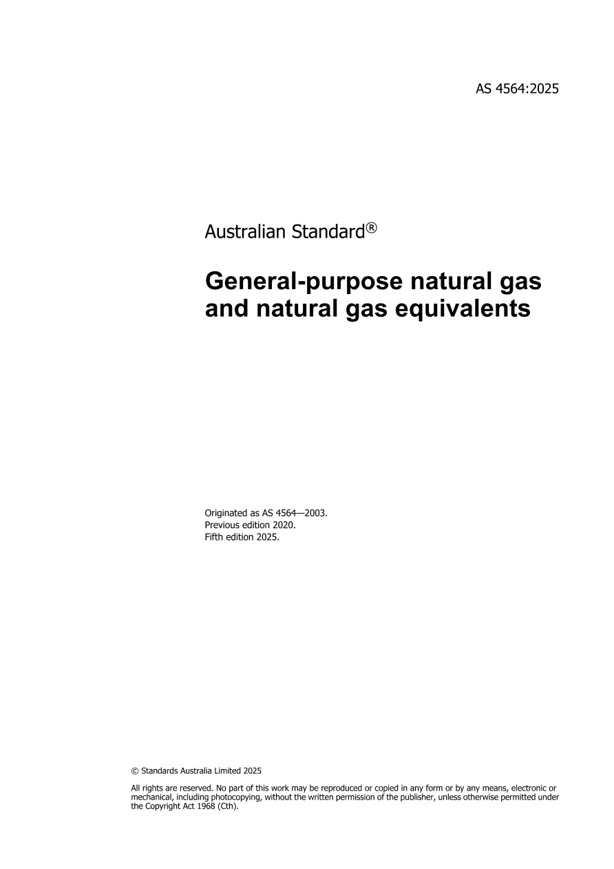 AS 4564:2025 pdf