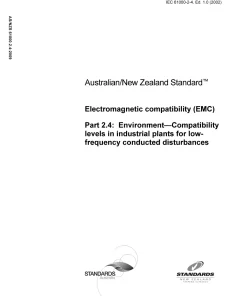 AS/NZS 61000.2.4:2009 pdf