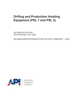 API Spec 8C:2025 pdf