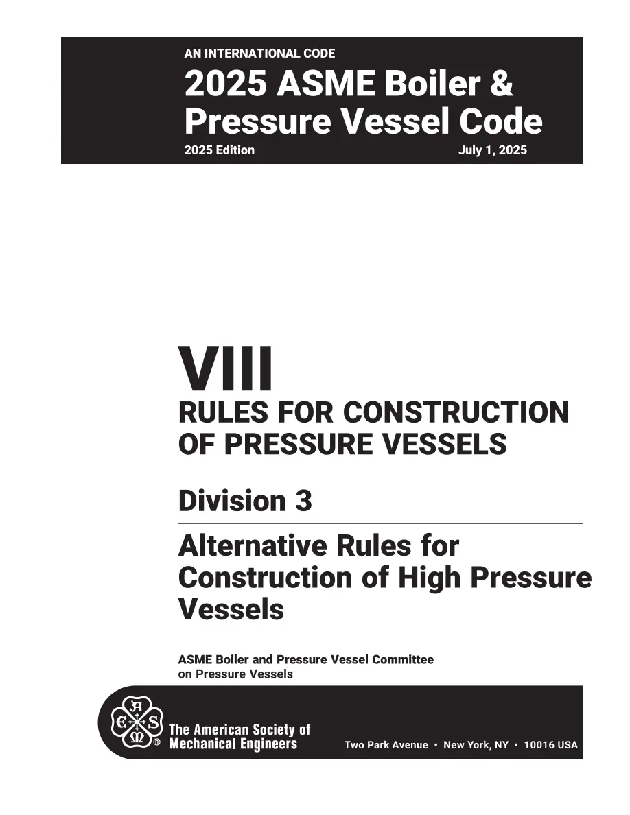 ASME BPVC.VIII.3-2025 pdf