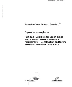 AS/NZS 60079.35.1:2011 pdf