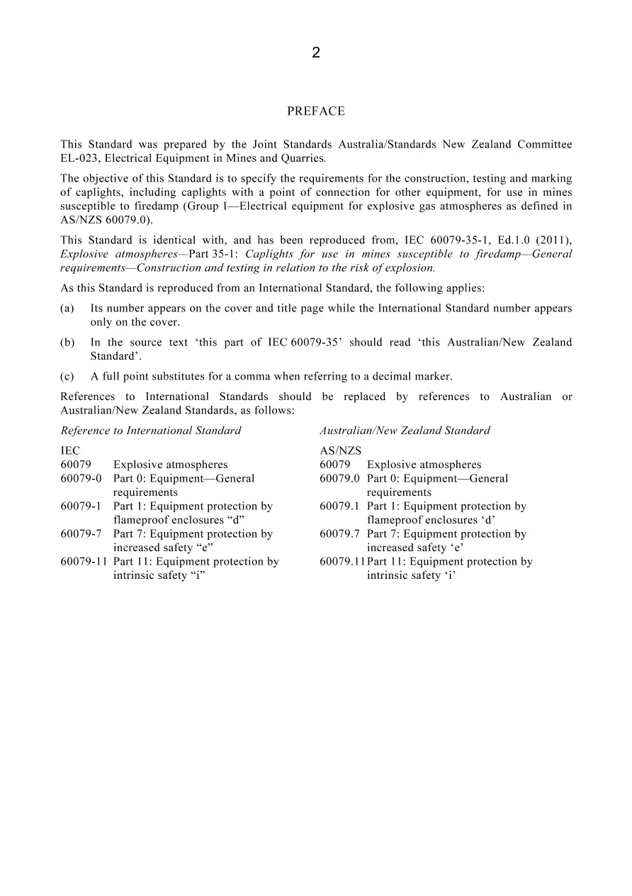 AS/NZS 60079.35.1:2011 pdf