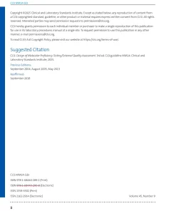 CLSI MM14Ed3E:2025 pdf