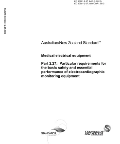 AS/NZS IEC 60601.2.27:2016 pdf