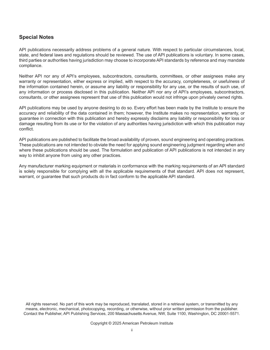 API RP 1637:2025 pdf