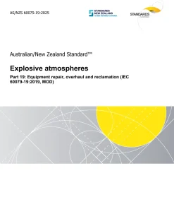 AS/NZS 60079.19:2025 pdf