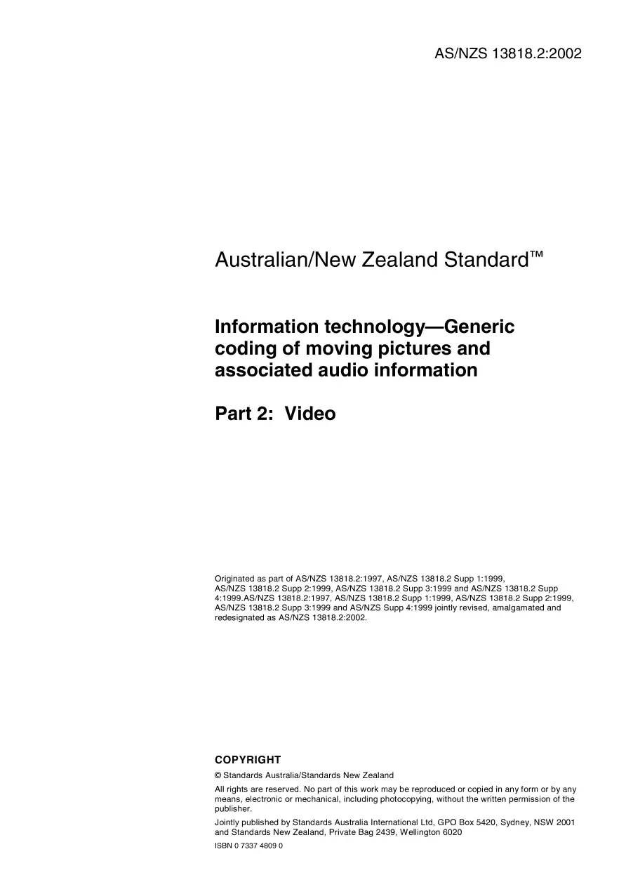 AS/NZS 13818.2:2002 pdf