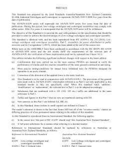 AS/NZS IEC 61439.5:2016 pdf