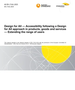 AS EN 17161:2025 pdf
