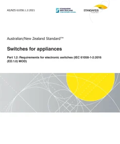 AS/NZS 61058.1.2:2021 pdf