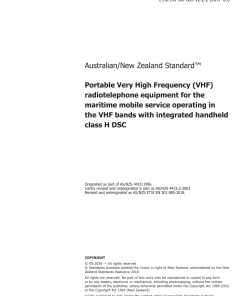 AS/NZS ETSI EN 302 885:2018 pdf