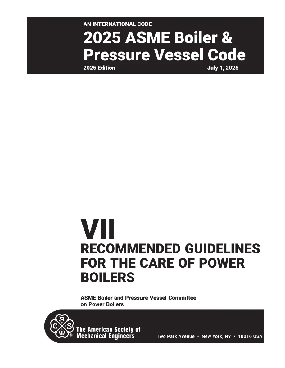 ASME BPVC.VII-2025 pdf