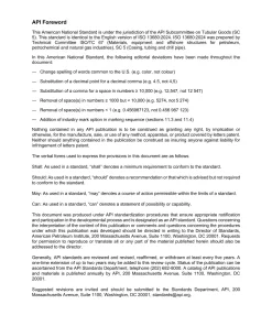 API Spec 5CRA:2025 pdf