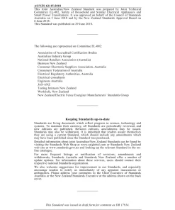 AS/NZS 62115:2018 pdf