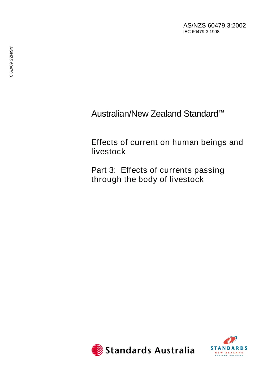 AS/NZS 60479.3:2002 pdf