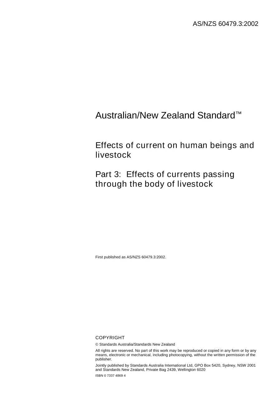 AS/NZS 60479.3:2002 pdf