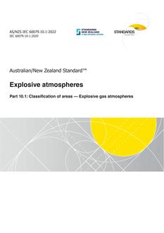 AS/NZS 60079.14:2022 pdf