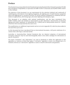 AS/NZS CISPR 15:2025 pdf