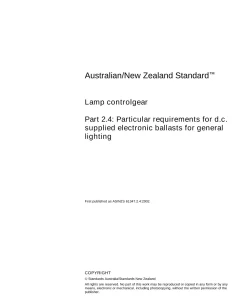 AS/NZS 61347.2.4:2002 pdf