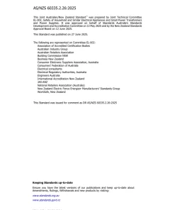 AS/NZS 60335.2.26:2025 pdf