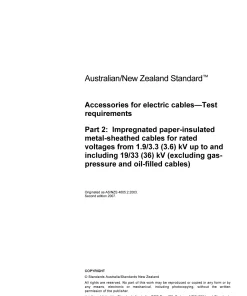 AS/NZS 4805.2:2007 pdf