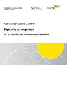 AS/NZS IEC 60079.31:2023 pdf