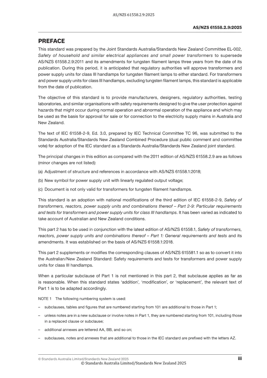 AS/NZS 61558.2.9:2025 pdf
