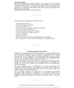 AS/NZS 3160:2009 pdf