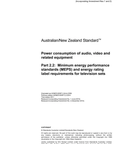 AS/NZS 62087.2.2:2011 pdf