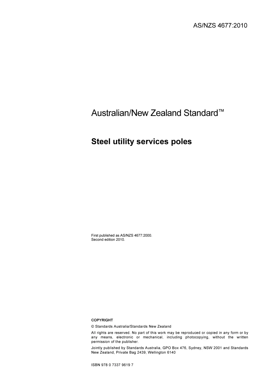 AS/NZS 4677:2010 pdf