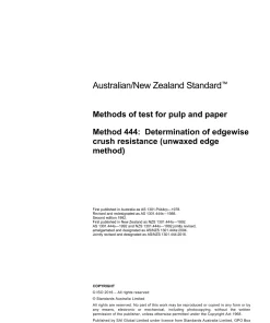 AS/NZS 1301.444:2016 pdf