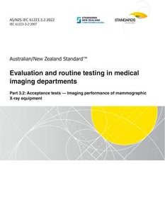 AS/NZS IEC 61223.3.2:2022 pdf
