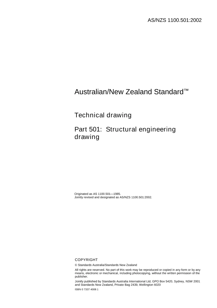 AS/NZS 1100.501:2002 pdf