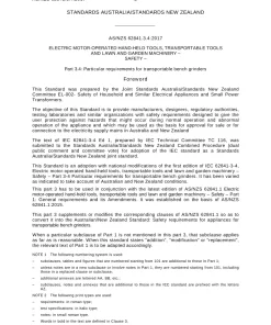 AS/NZS 62841.3.4:2017 pdf
