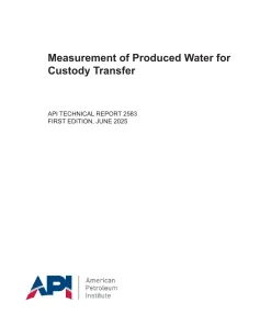 API TR 2583:2025 pdf