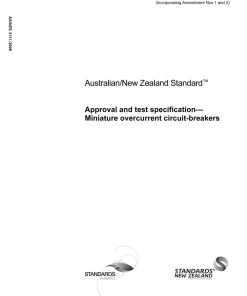 AS/NZS 3111:2009 pdf