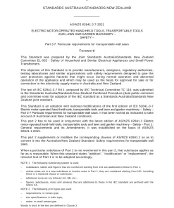 AS/NZS 62841.3.7:2021 pdf