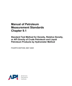 API MPMS Chapter 9.1:2025 pdf