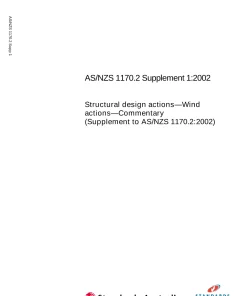 AS/NZS 1170.2 SUPP 1:2002 pdf