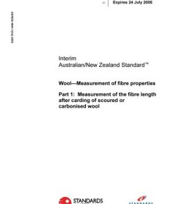 AS/NZS 4844.1(INT):2002 pdf