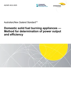 AS/NZS 4012:2025 pdf